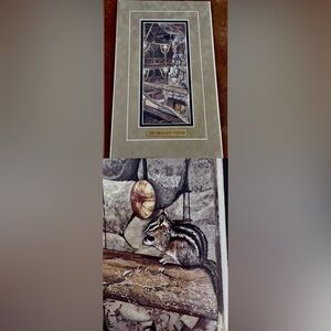 NEW SEALED Signed Print “The Smallest Visitor” by James Reed. Vintage 2005